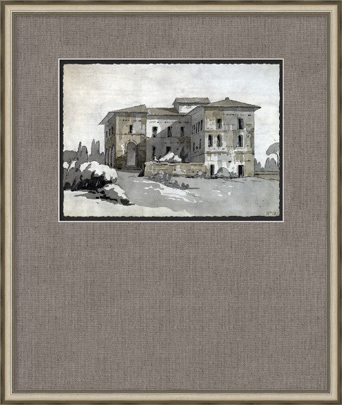 LAND632ATL Tuscan Contemplation 8 22W x 26H