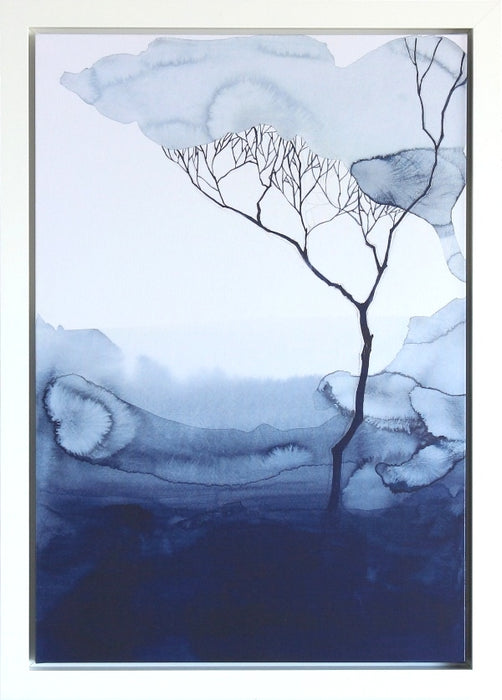 Deep Blue Root I 28W x 39H