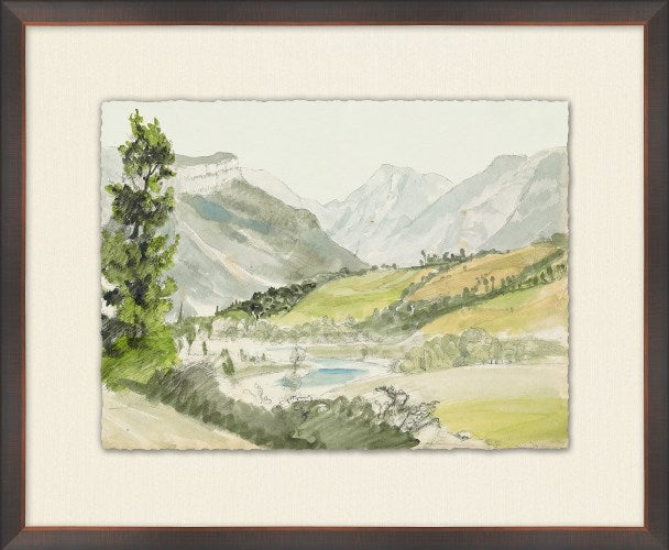 Into the Mountains 8 23W x 19H