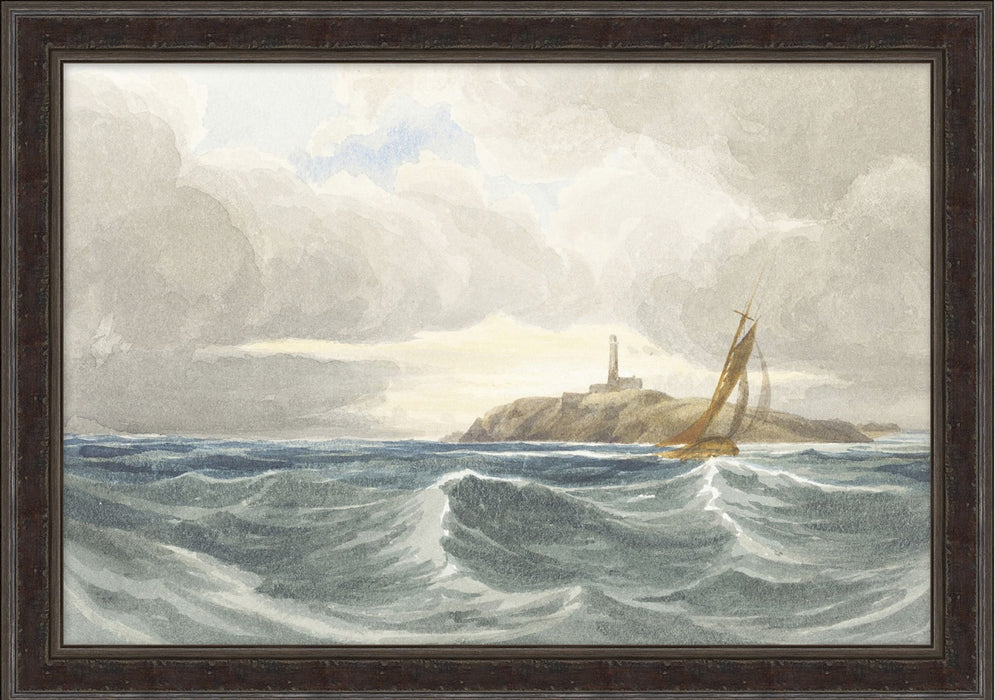 Distant Lighthouse 27W X 19H