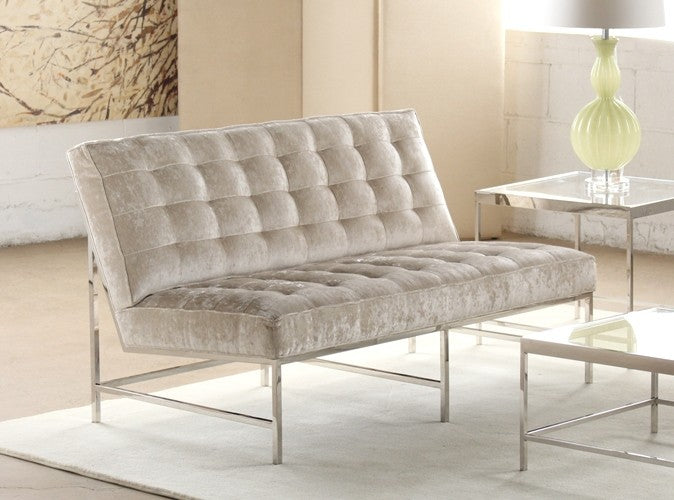 LS104LA - Mitchell Gold Major Love Seat in Palma Sugar