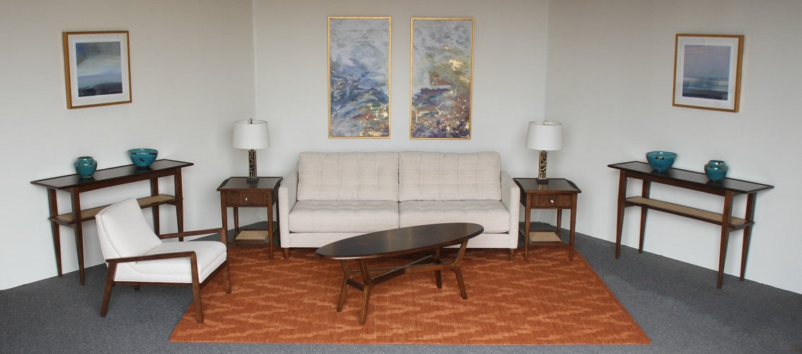 Mid-Century Modern Danish Console Table