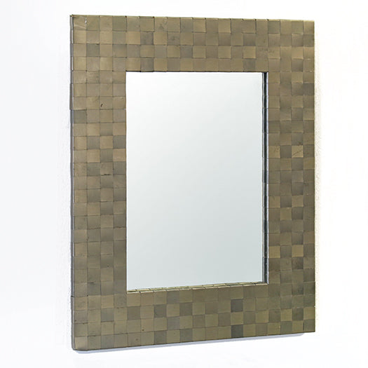 Metal Woven Mirror