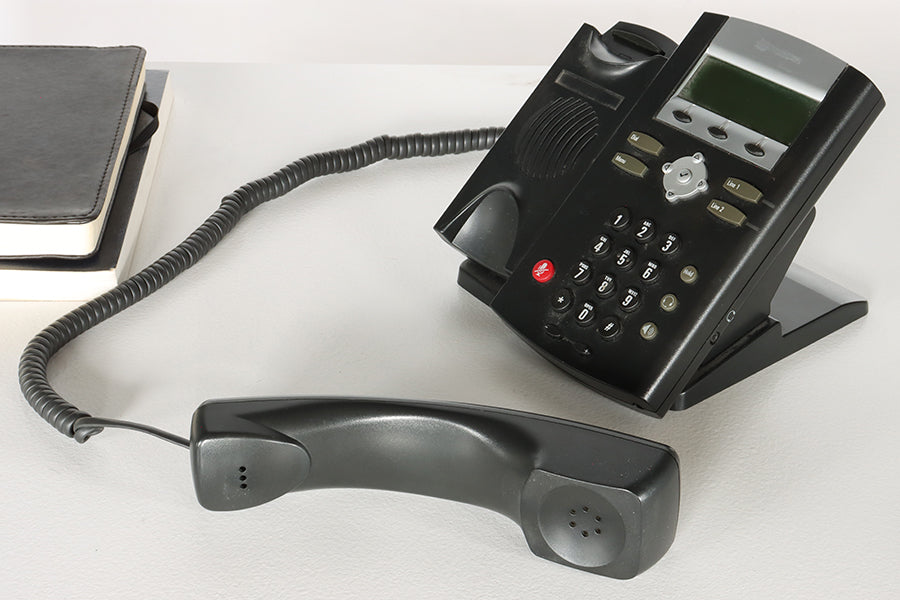 Black Office Phone