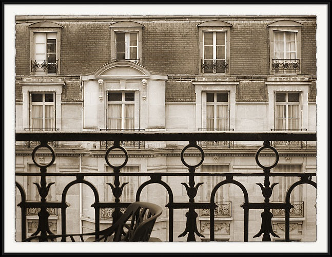 Stroll Through Paris - From the Window, Avenue Charles Floquet 44W x 34H