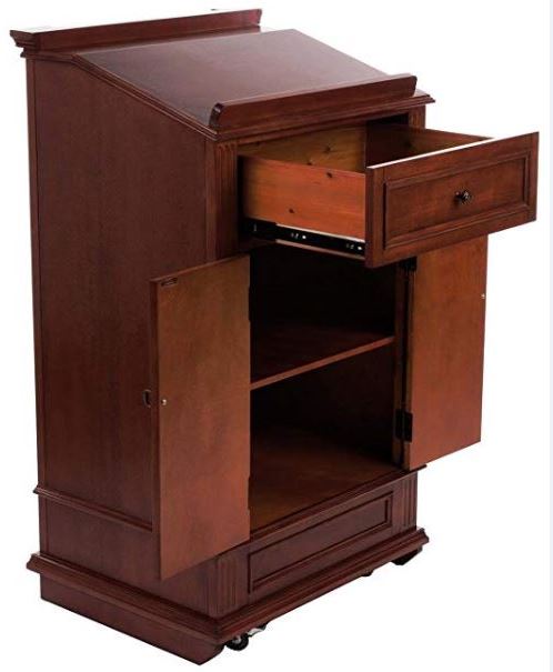 Executive Podium With Mahagony Finish