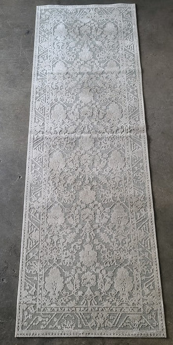 2'6" X 7'6" Persian Light Grey Runner