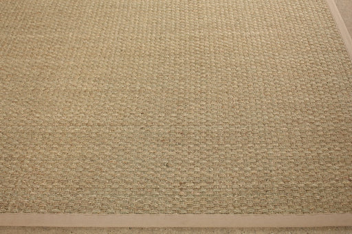 7'6 x 9'6 Light Beige Seagrass Rug