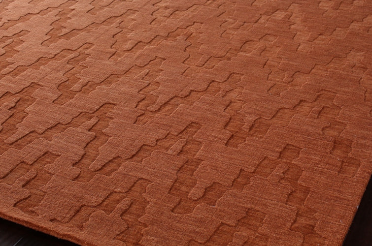 RUG229LA - 8' x 11' Soma Rug in Orange Detail