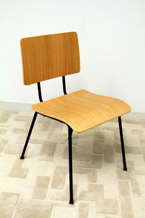 School Chair in Natural Oak
