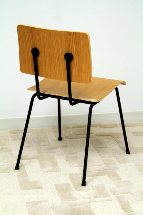 School Chair in Natural Oak