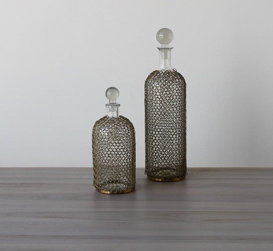 Drexel Decanters, Set of 2