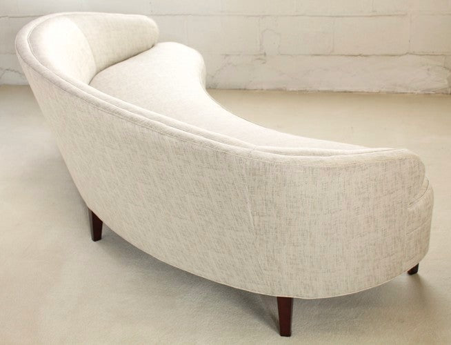 Mitchell Gold Vera 89 Sofa in Splendor Silver