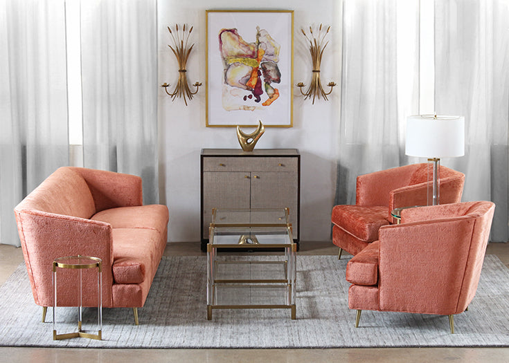 SF77ATL - Coco Sofa In Coral