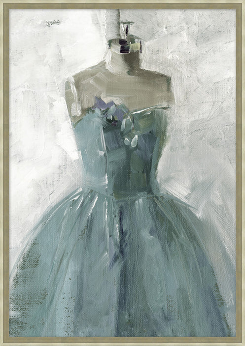 My Blue Dress 22.5W  X 31.5H