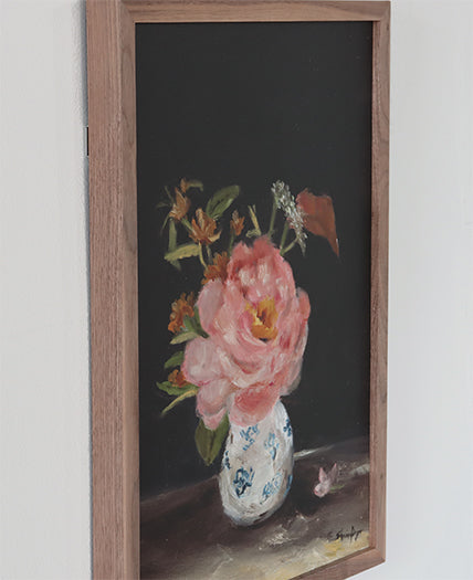 Pink Peony 30W x 40H