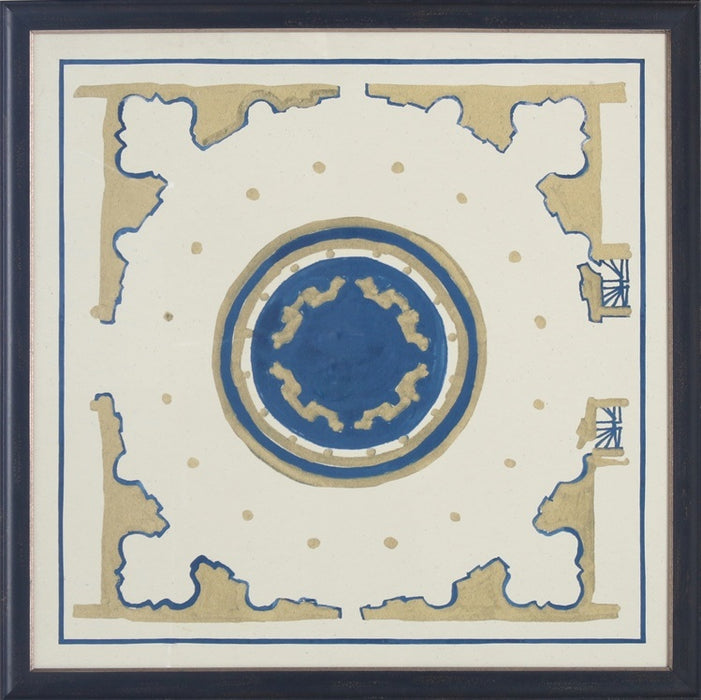 Garden in Gold 4 32.5W x 32.5H