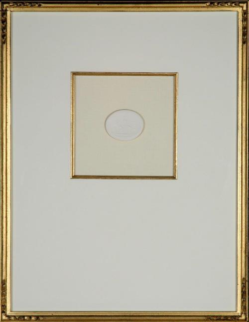 Saturn and His Wife Rhea With Their Attributes 14W x 18H