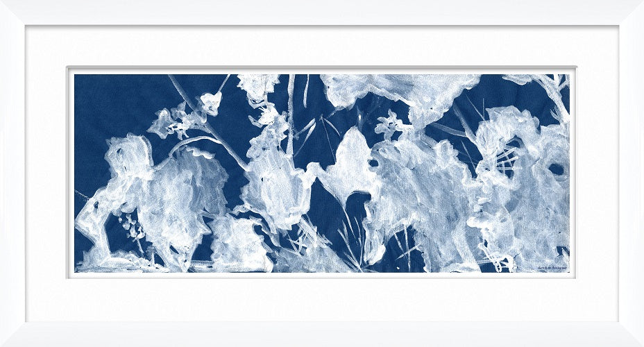 Cyanotype Blues IV 26W x 14H