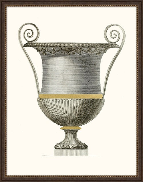 Gold Vases 6 22W x 28H