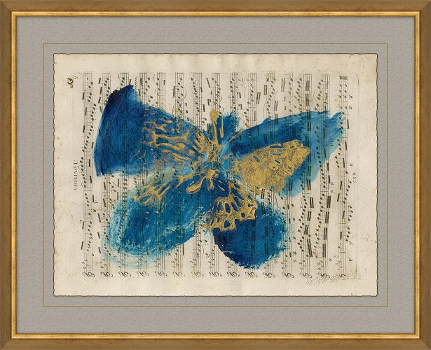 Abstract Butterflies III 32W x 26H