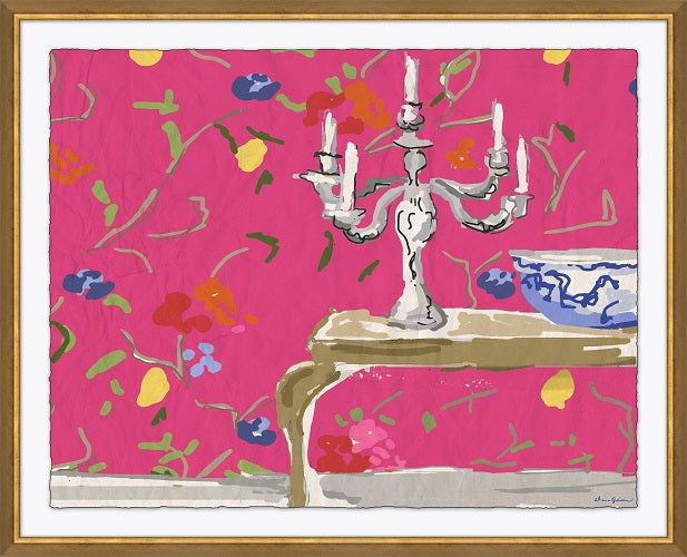 Sissinghurst, Pink 42W x 34H