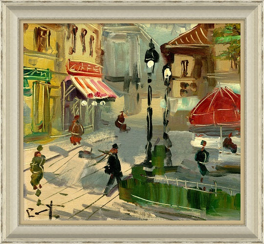 Scenes from Paris Street I 26W x 25H