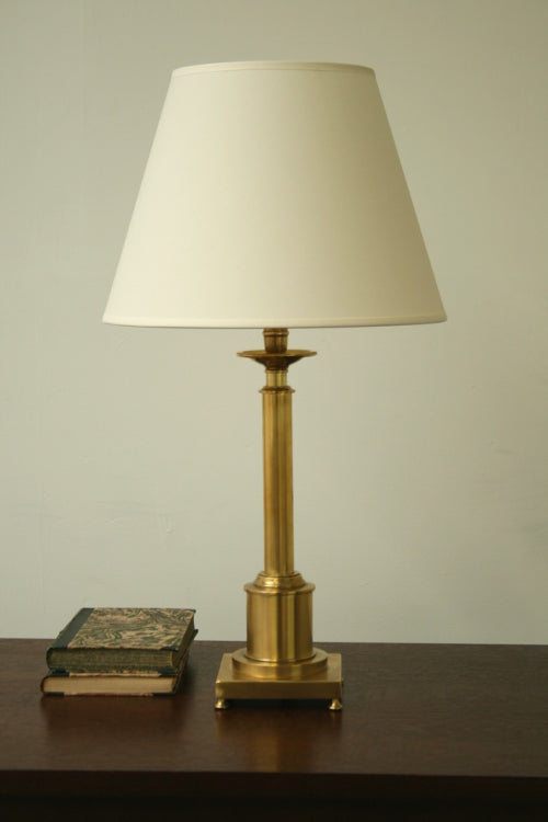 Adjustable Column Brass Table Lamp