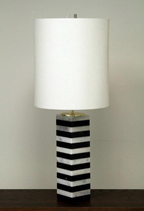 Marble Stack Table Lamp