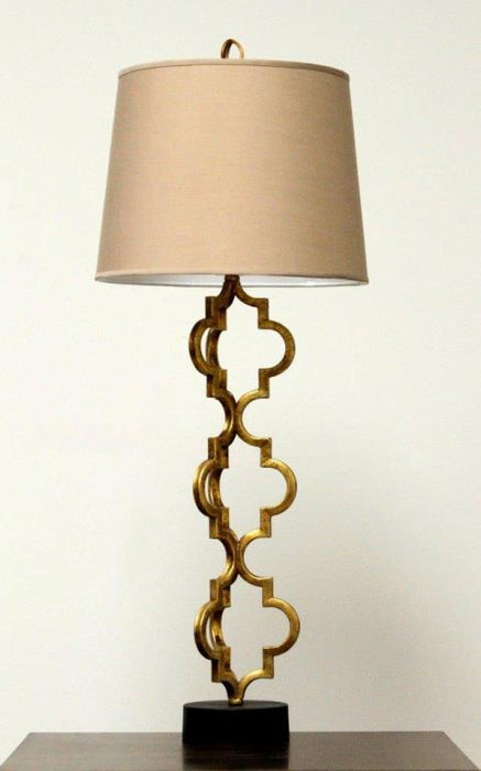 Triple Segment Iron Pattern Makers Lamp