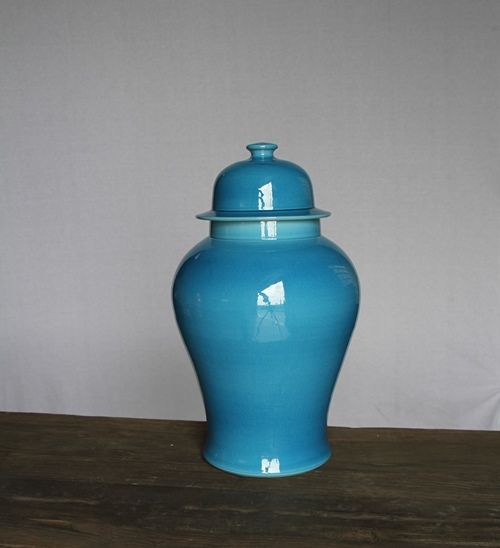 URN53LA - Turquoise Temple Jar