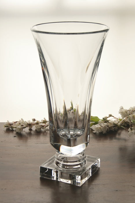 Crystal Footed Vase