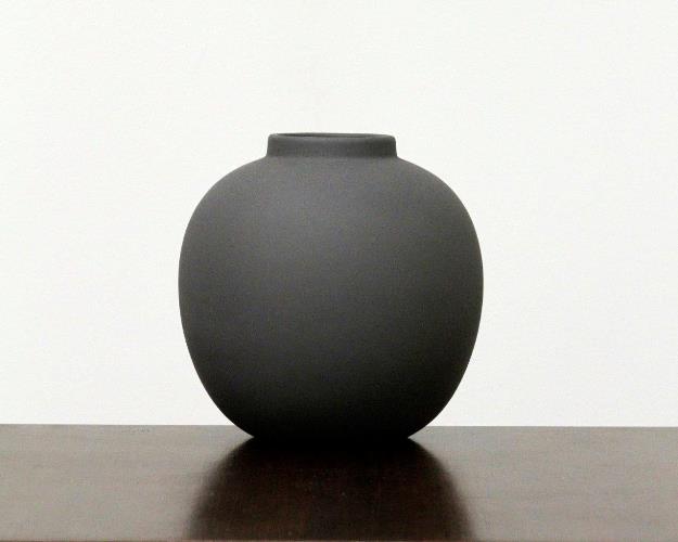 Beton Finish Wide Body Ceramic Vase