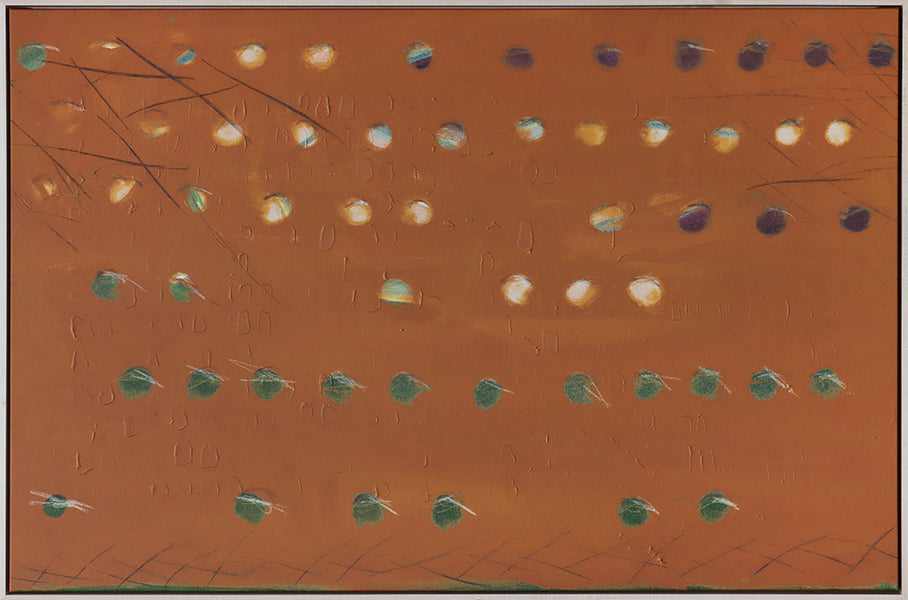 X Spot Rust 36W x 24H