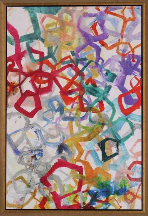 ABST632LA - Entangled Circle 33.5W x 48.5H