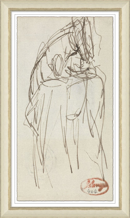 Horse Drawing 16W x 27H