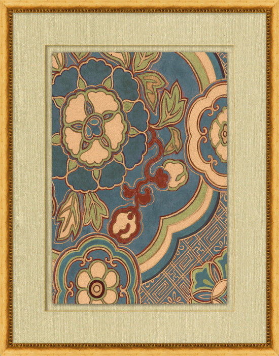 Antique Floral Pattern 2 22W x 28H