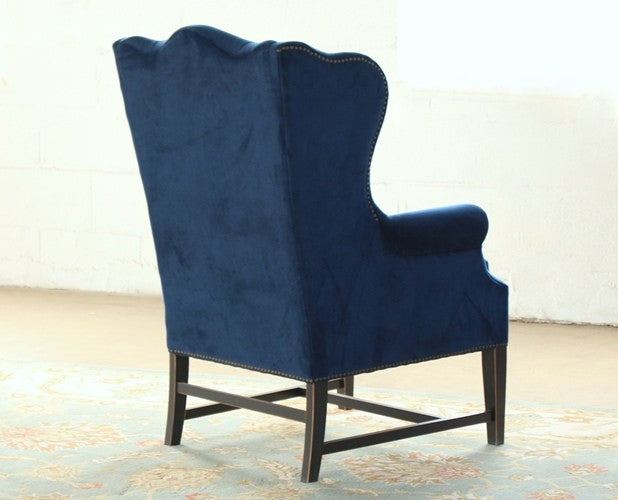 Navy Wing Chair