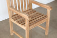 AC63ATL Natural Teak Garden Chair