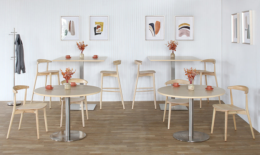 Blonde Ash Bar Stool