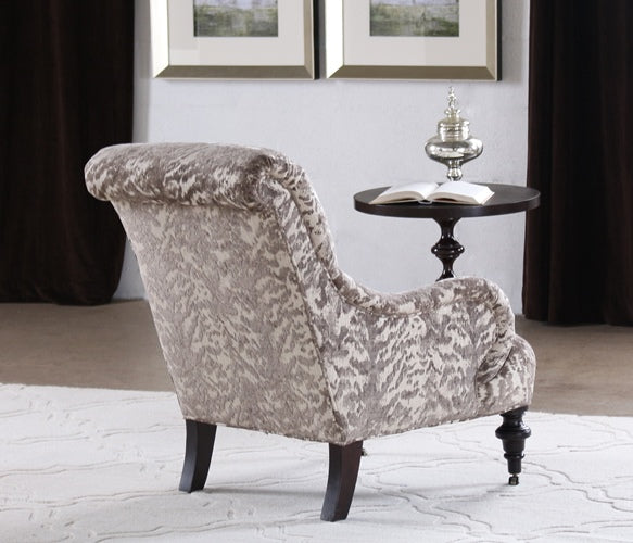 CC04ATL - Taupe Ikat Club Chair