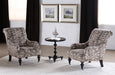 CC04ATL - Taupe Ikat Club Chair
