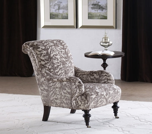 CC04ATL - Taupe Ikat Club Chair
