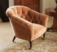 CC07ATL - Spice Tufted Velvet Chair With Nailhead Trim
