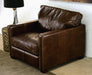 CC10ATL - Larkin Club Chair in Cigar Leather