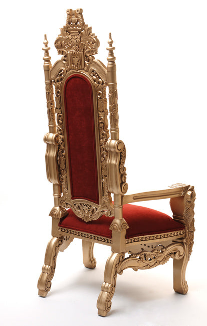 Antique Gold Throne Chair