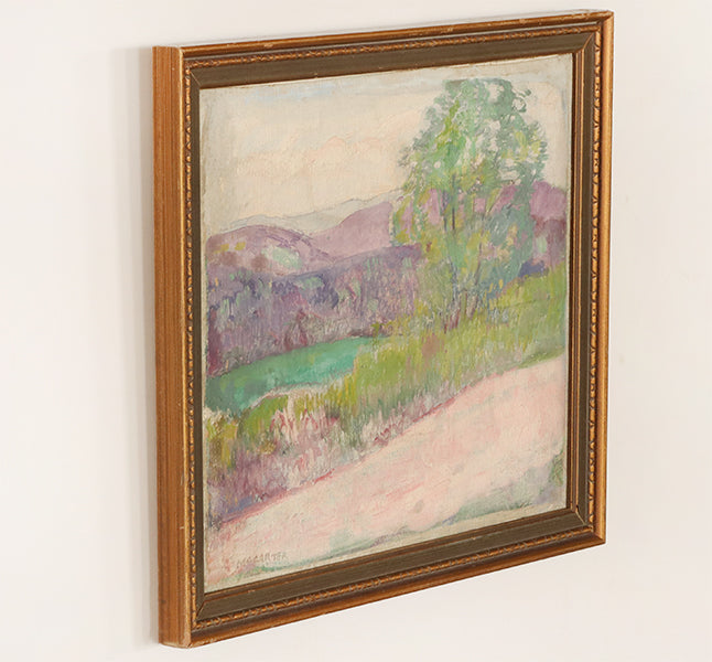 Landscape Oil on Canvas 15W x 13H - Cleared Art