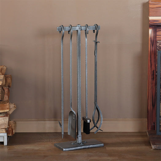 Antique Zinc Fire Tools - Cleared