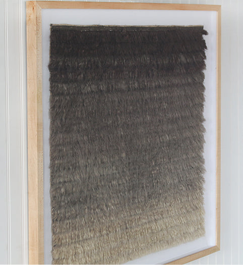 Brown Color Block 34W X 34H - Cleared Decor