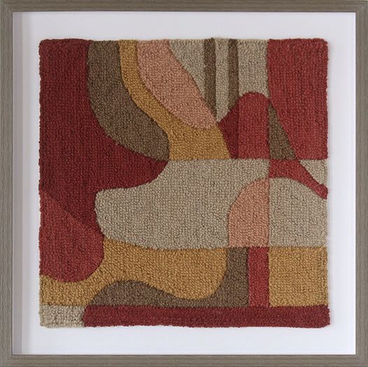 Abstract Textile 2 30W X 30H - Cleared Décor